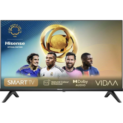 Hisense 32A4N 32" TV, HD Ready, DLED, WiFi, HDMI, USB, DTS, VIDAA Smart OS