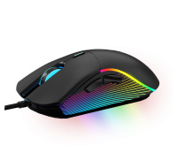 WG - Herní drátová RGB myš WG Chameleon III., RGB LED, černá