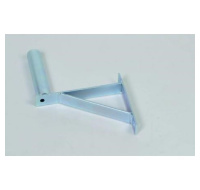 Držák antény na zeď se vzpěrou, galvanický zinek, délka 19cm