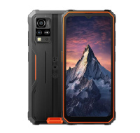 Rugged Smartphone Blackview BV4800 Pro 4G T606 4GB 128GB 5180-10W A14-D4, Black w Orange [No Charger]
