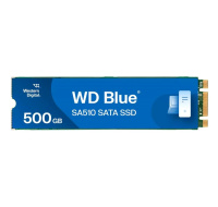 WD BLUE SSD 3D NAND WDS500G3B0B 500GB SA510 Powered by SanDisk, M.2 SATA, (R:560, W:510MB/s)