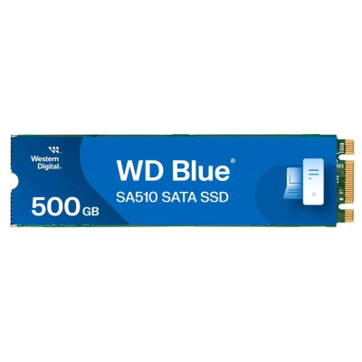 WD BLUE SSD 3D NAND WDS500G3B0B 500GB SA510 Powered by SanDisk, M.2 SATA, (R:560, W:510MB/s)