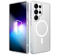 3mk ochranný kryt Misty MagCase White pro Samsung Galaxy S25 Ultra