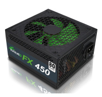 EVOLVEO FX 450, zdroj 450W ATX, 14cm, tichý, 80+, bulk, záruka 3 roky