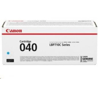 Canon TONER CRG-040HC azurová pro i-SENSYS LBP712Cx, LBP710Cx, imageCLASS LBP712Cdn (10000 str.)