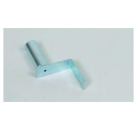 Držák antény na zeď mini, galvanický zinek, délka 8,5cm, výška 8,5cm