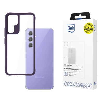 3mk ochranný kryt Satin Armor Case+ Purple pro Samsung Galaxy A54 5G