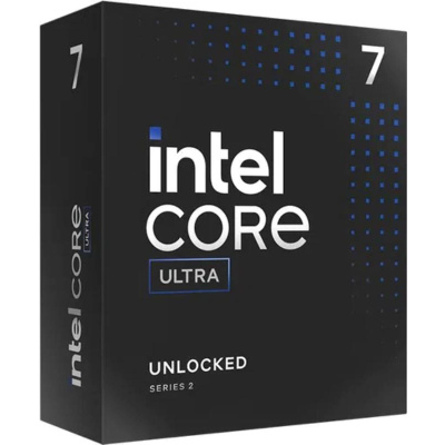 CPU INTEL Core Ultra 7 - 265F, až 5.3GHz, 36MB L3, LGA1851, BOX