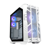 BAZAR - Cooler Master case HAF 700, E-ATX, Průhledná bočnice, 2x200mm ARGBFan,3x 120mm ARGB Fan, ARGBHub,Bílá -Rozbaleno