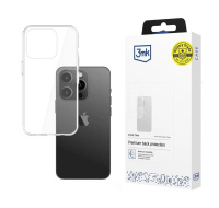 3mk ochranný kryt Armor Case pro Apple iPhone 15 Pro, čirá