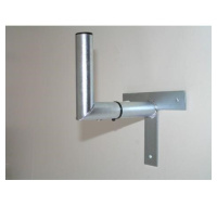 Držák antény na zeď, tvar T, galvanický zinek, délka 25cm