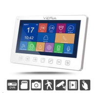VERIA 7076B bílý - LCD monitor videotelefonu