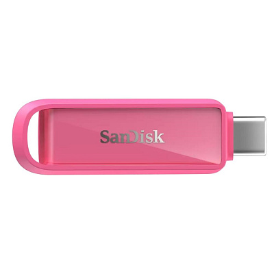 SanDisk Flash Disk 256GB iXpand Phone Drive USB-C, růžová