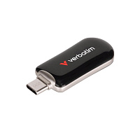 VERBATIM Flash Disk 512GB Plectra USB-C 3.0, černá