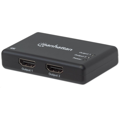 MANHATTAN Splitter HDMI 1.4, černá