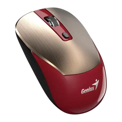 GENIUS myš NX-7125 GoldRed/ 1200 dpi/ bezdrátová/ Copilot/ červeno-zlatá
