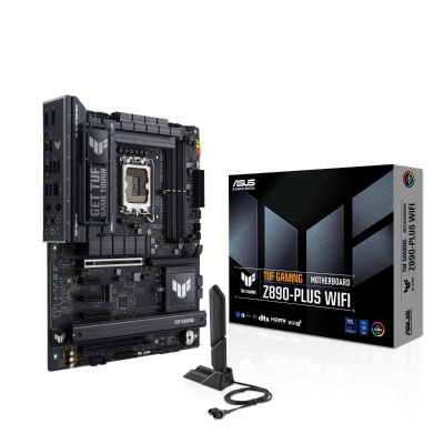 ASUS MB Sc LGA1851 TUF GAMING Z890-PLUS WIFI, Intel Z890, 4xDDR5, 1xDP, 1xHDMI, 1xThunderbolt, 1xUSB4, WI-FI, ATX