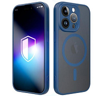 3mk ochranný kryt Misty MagCase Blue pro Apple iPhone 15 Pro