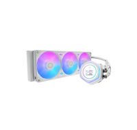 Cooler Master vodní chladič MasterLiquid Atmos II LCD 360, 3x120mm, LGA1851, AM5, bílá